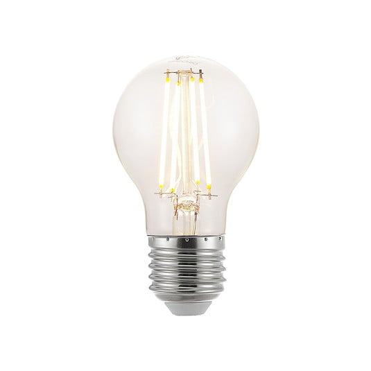 Arcchio LED-filamentlampa, E27, 6,5W, klar, 2 700K