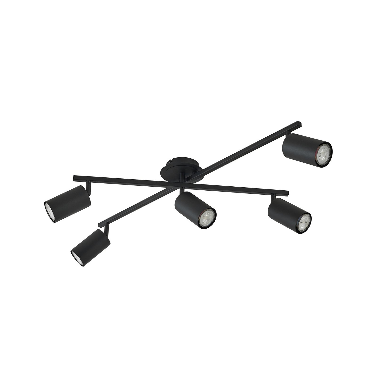Joffrey 5 Plafoniera Black - Lindby