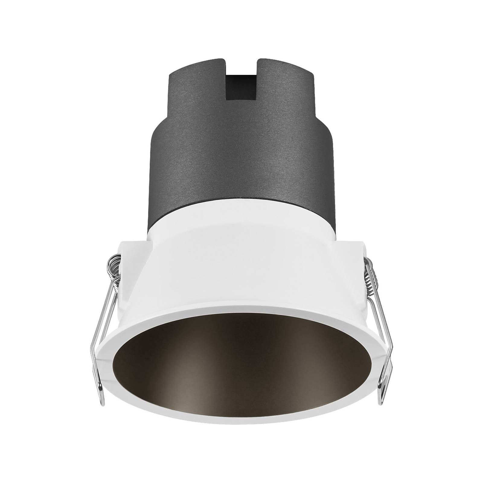 Ledvance - spot twist Einbau-Downlight schwarz 10W 800lm 840 wt 93mm Durchmesser kaltweiße Lichtfarbe bis zu 90% Energieersparnis im Vergleich