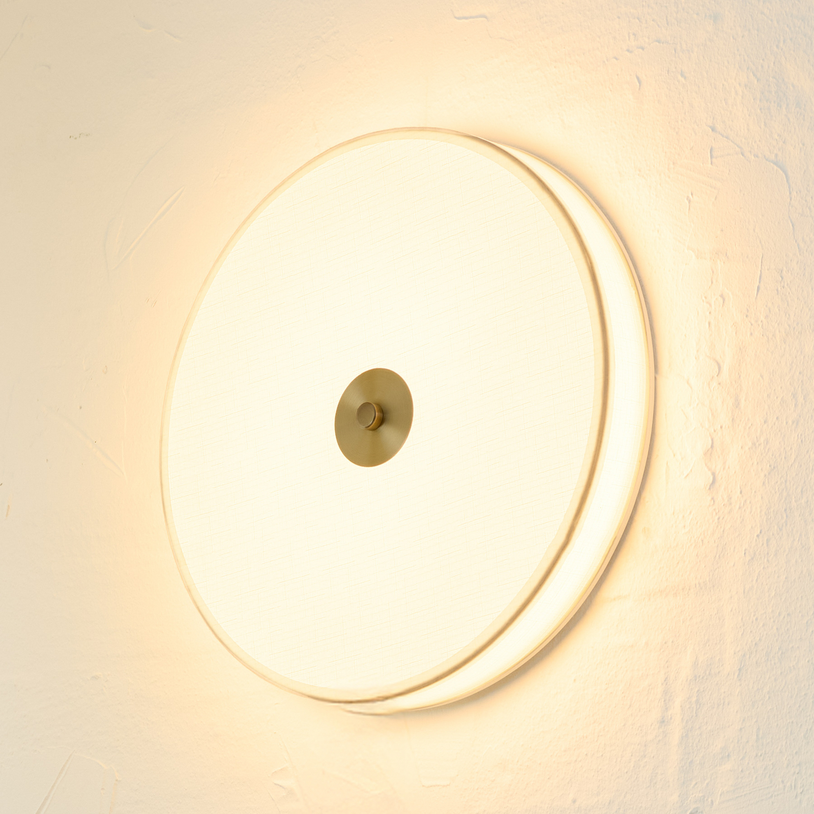 SHADE LED-kattovalaisin, beige, halkaisija 40 cm, stepdim - Halo Design