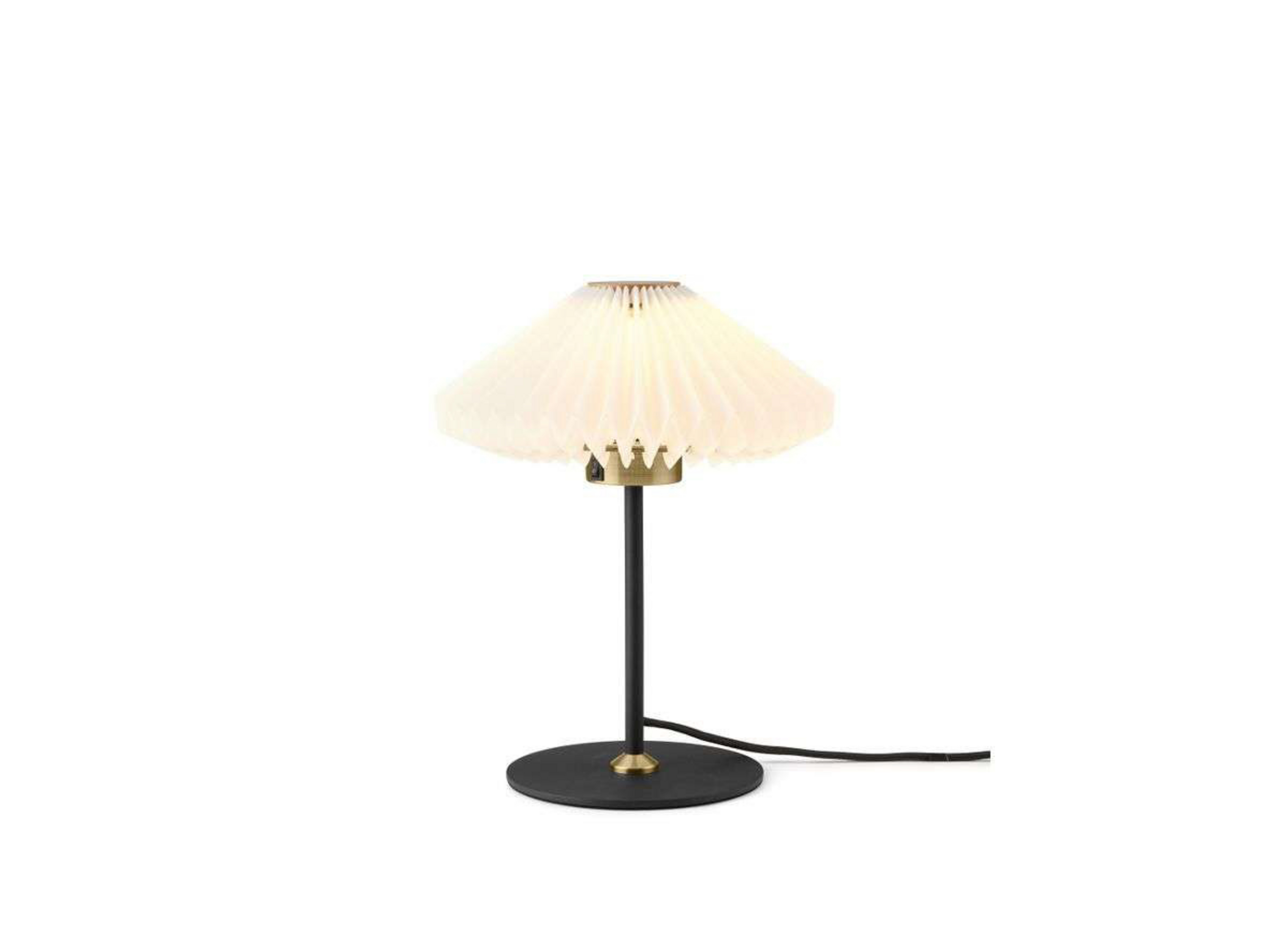 Paris Lampe de Table Ø24 Clean White/Black - Halo Design