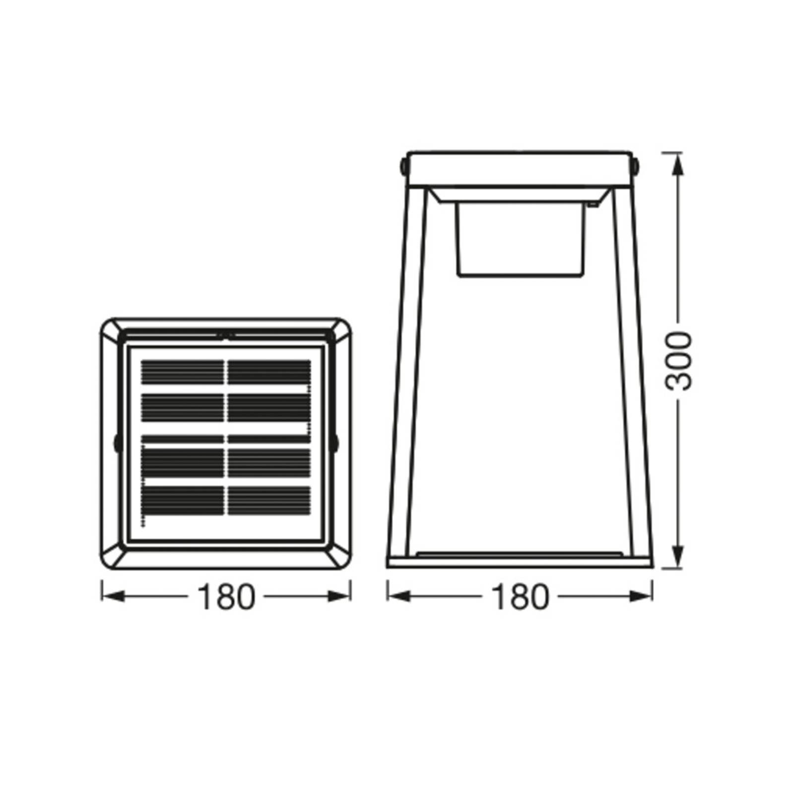 LEDVANCE SMART+ BT Table Frame Solar multicolor