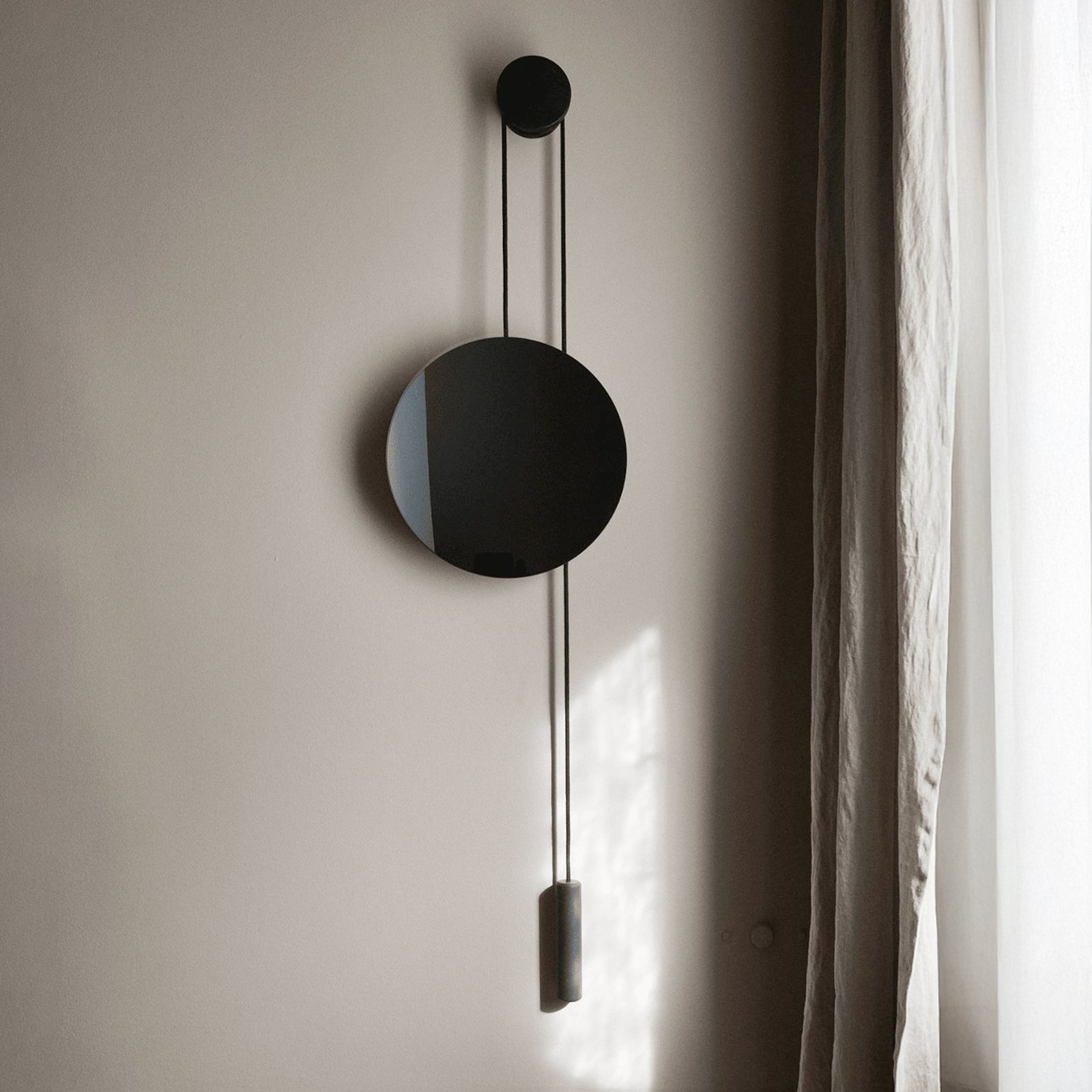Rise & Shine Speil Natural Oak/Steel - New Works