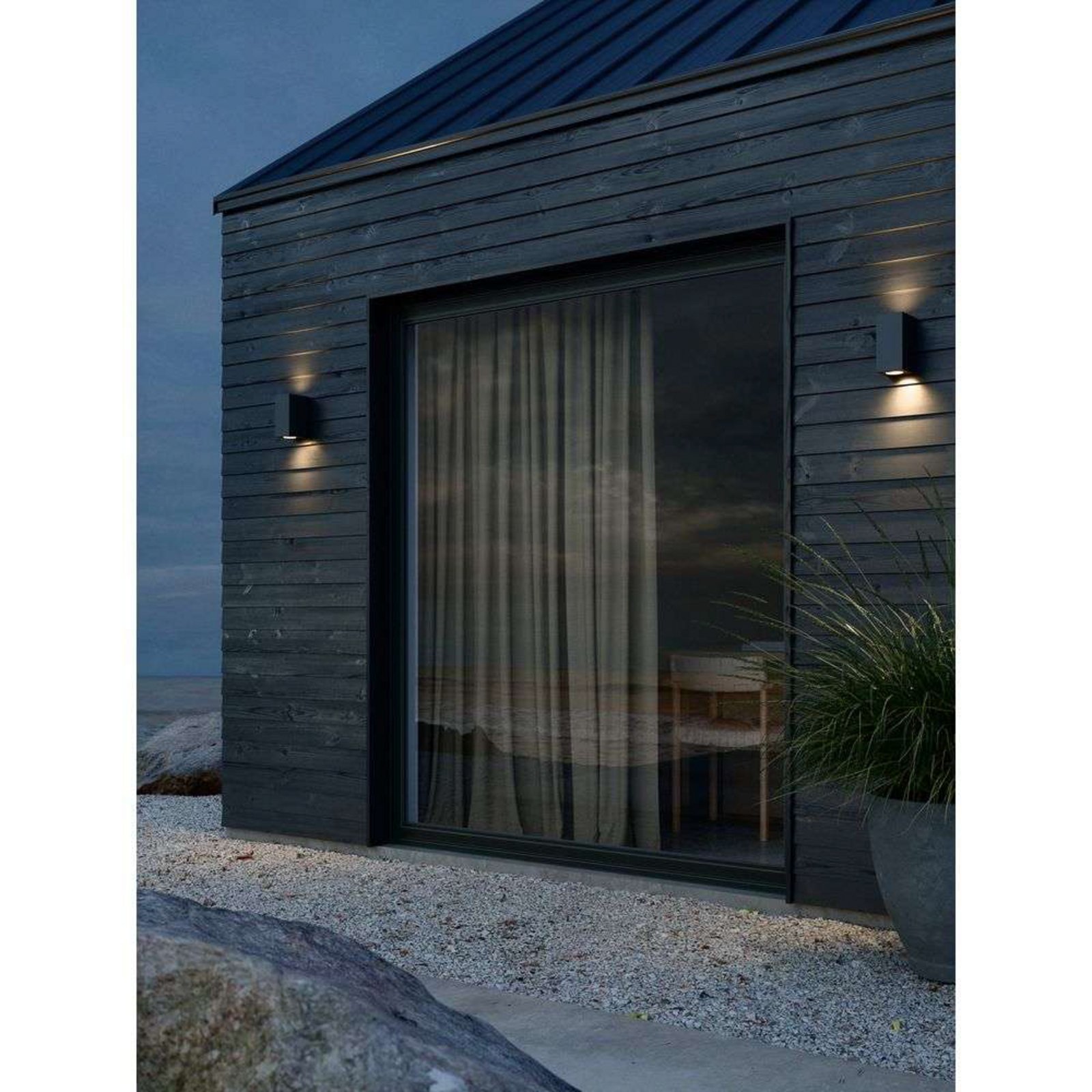 Canto Maxi Kubi 2 Aplică de Perete Seaside Black - Nordlux