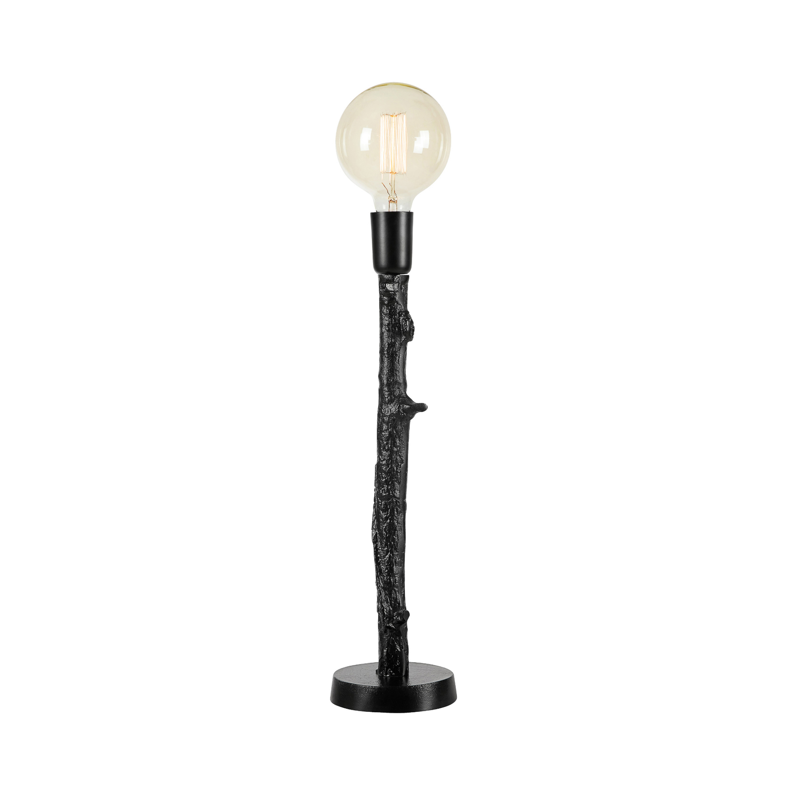 Stolná lampa Ramo, čierna, kov, výška 53 cm