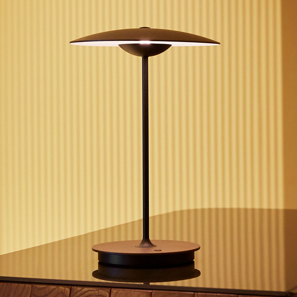 Marset Ginger 20M bordslampa Portable, trä från Marset