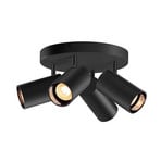 Asto Tube 4 Deckenleuchte Black - SLV