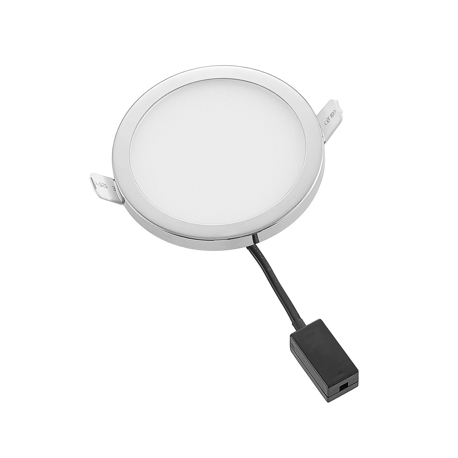 Lindby LED Downlight - Bathroom - Ceiling Light Recessed - Recessed Light - Modern - Silver