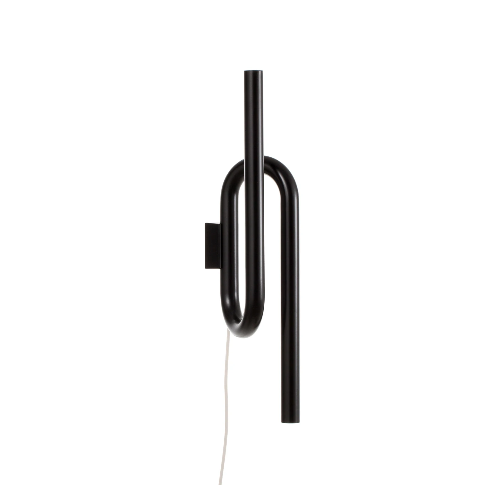 Aplique de pared LED Tobia de Foscarini con cable negro