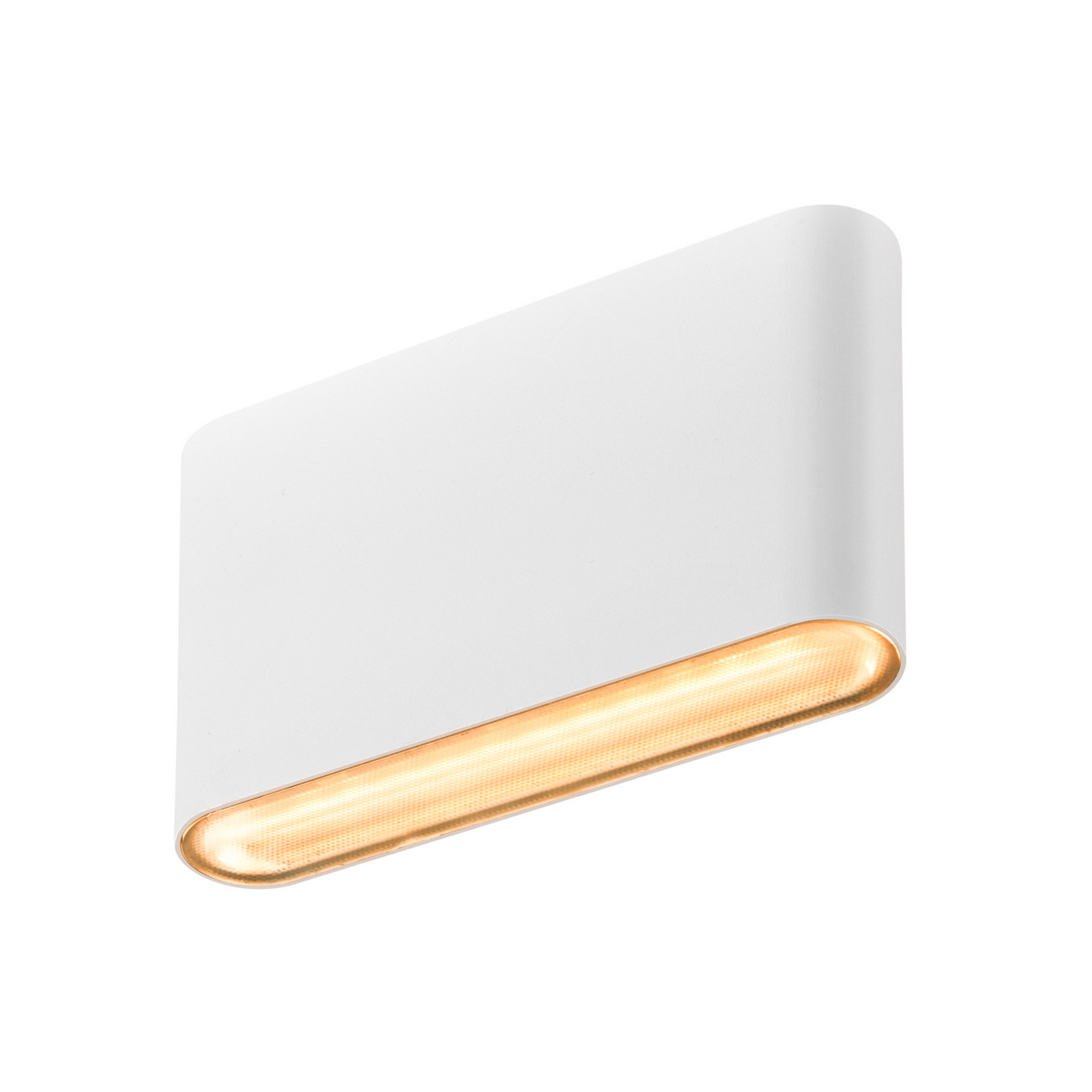 Oval 14 LED outdoor wall light IP65 White - SLV