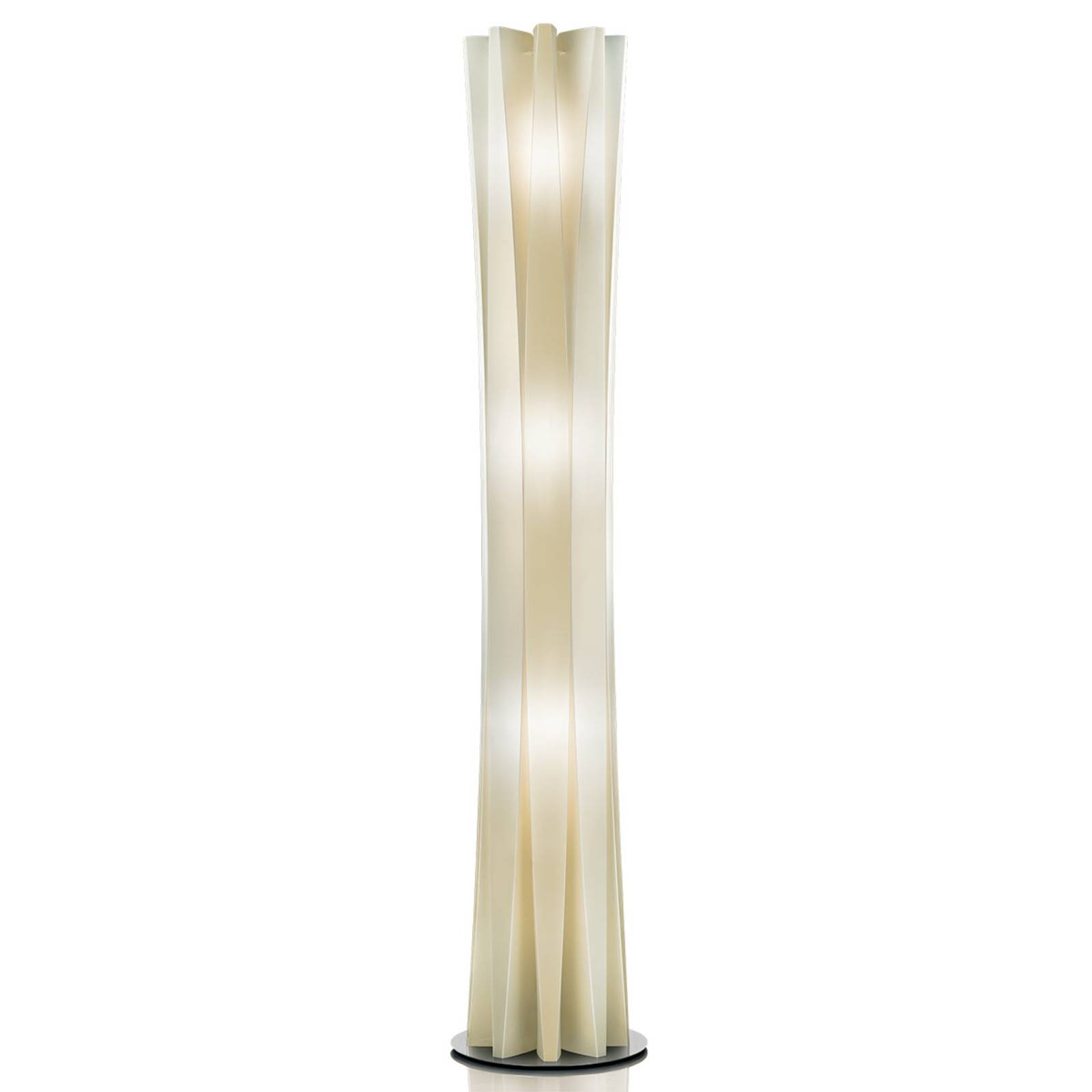 Slamp Bach Stehleuchte, Höhe 161 cm, gold