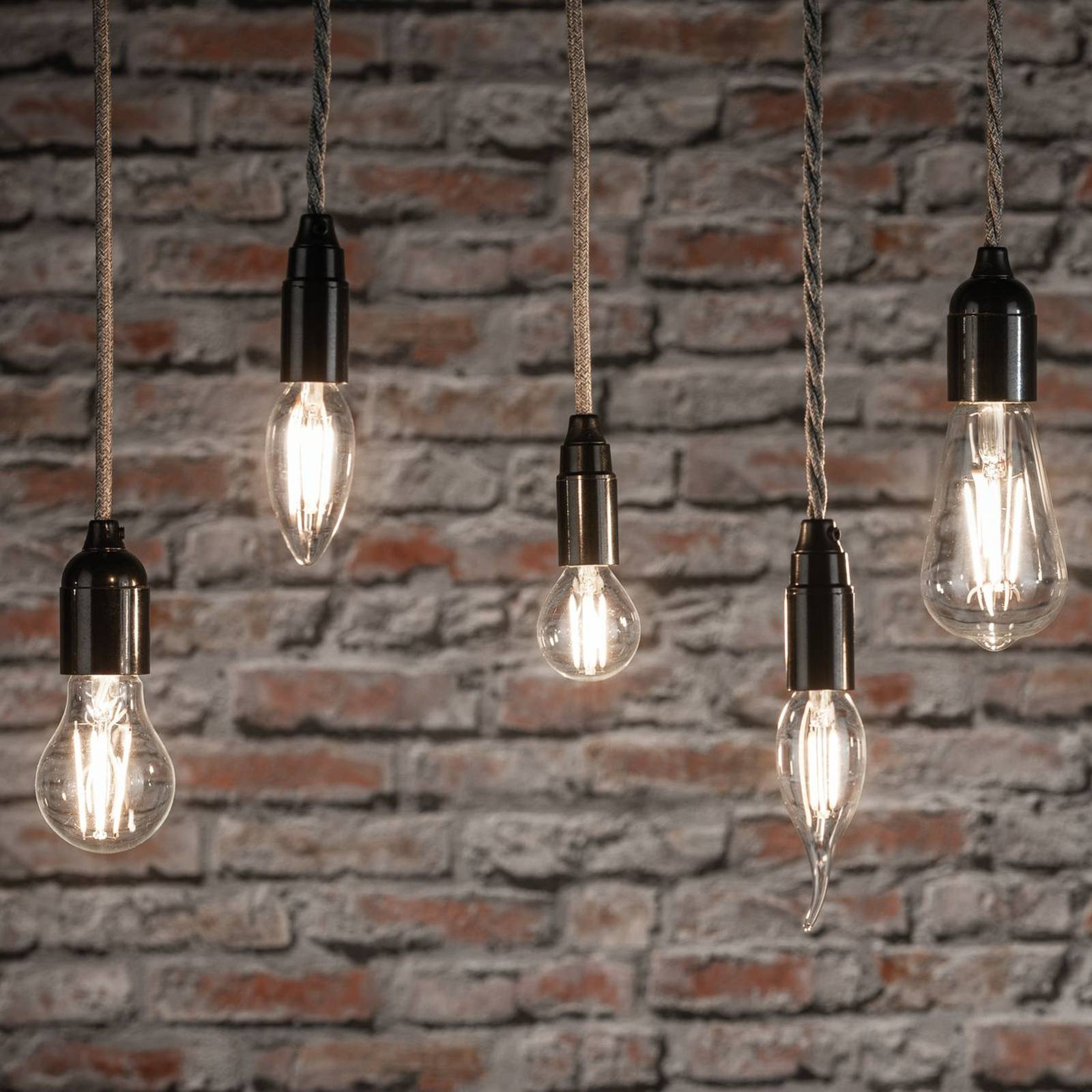 Photos - Light Bulb Paulmann LED bulb E27 15W filament 4.5W 2,000K dim 