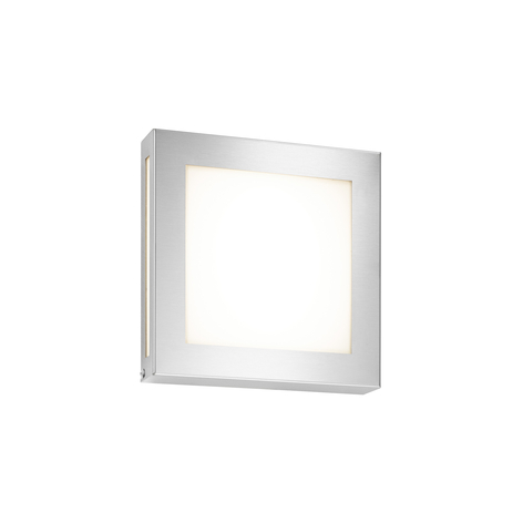LED-utomhusvägglampa Legendo Mini, rostfritt stål