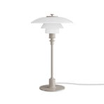 PH 2/1 pöytälamppu, kiiltävä beige, Ø 20 cm – Louis Poulsen
