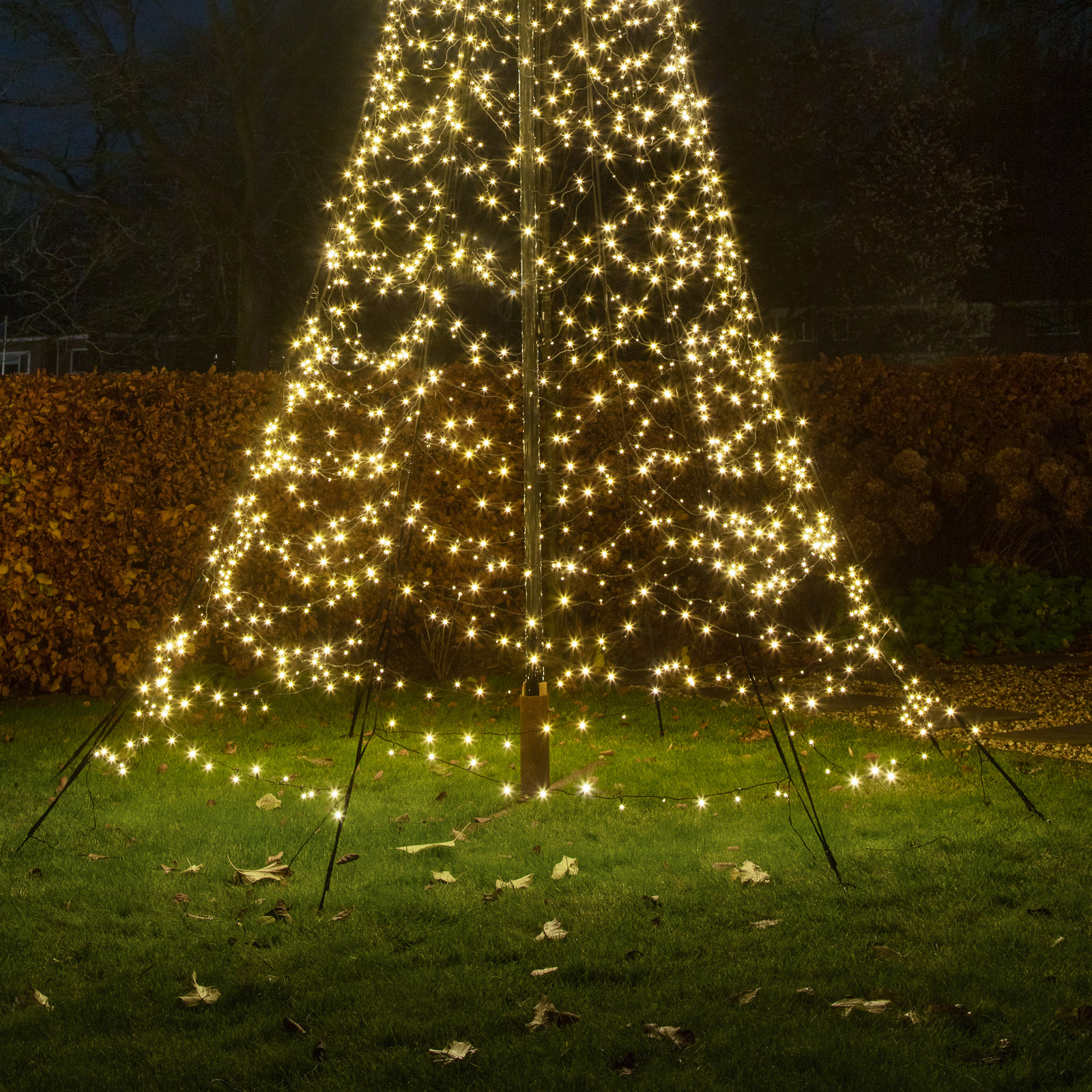 Fairybell LED-Weihnachtsbaum, 600cm, 2.000 LEDs