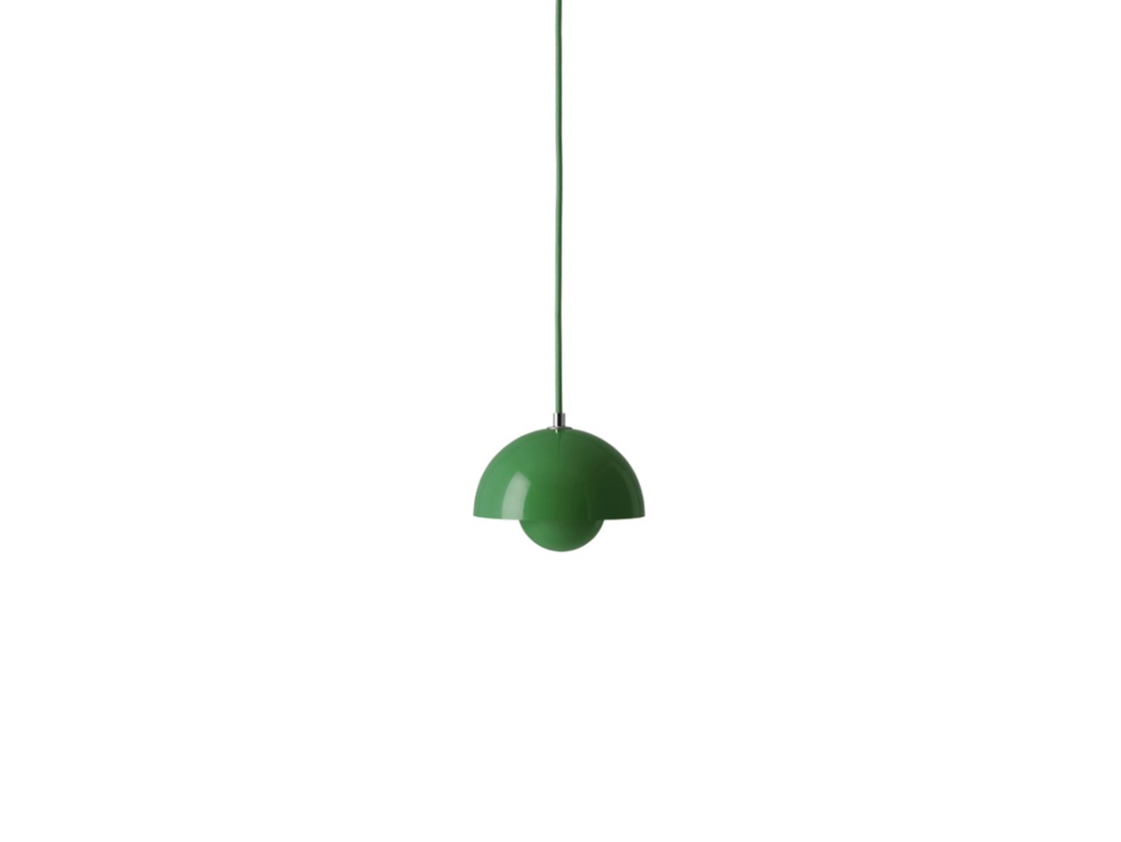 Flowerpot VP10 Lustră Pendul Signal Green - &Tradition