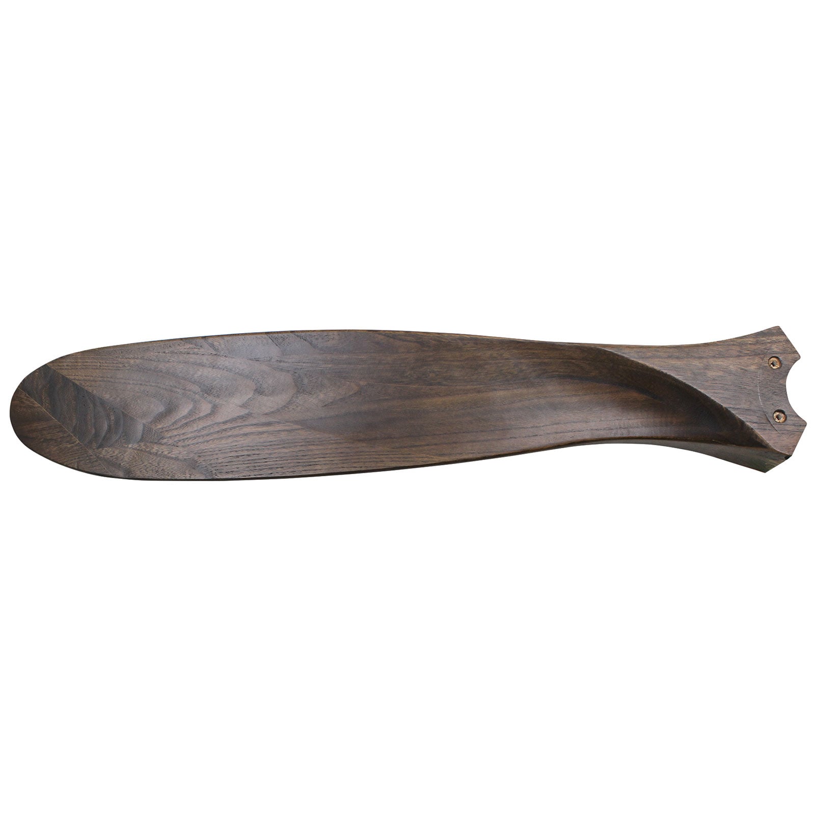 ECO GENUINO ceiling fan, chrome/walnut, 122 cm - CasaFan