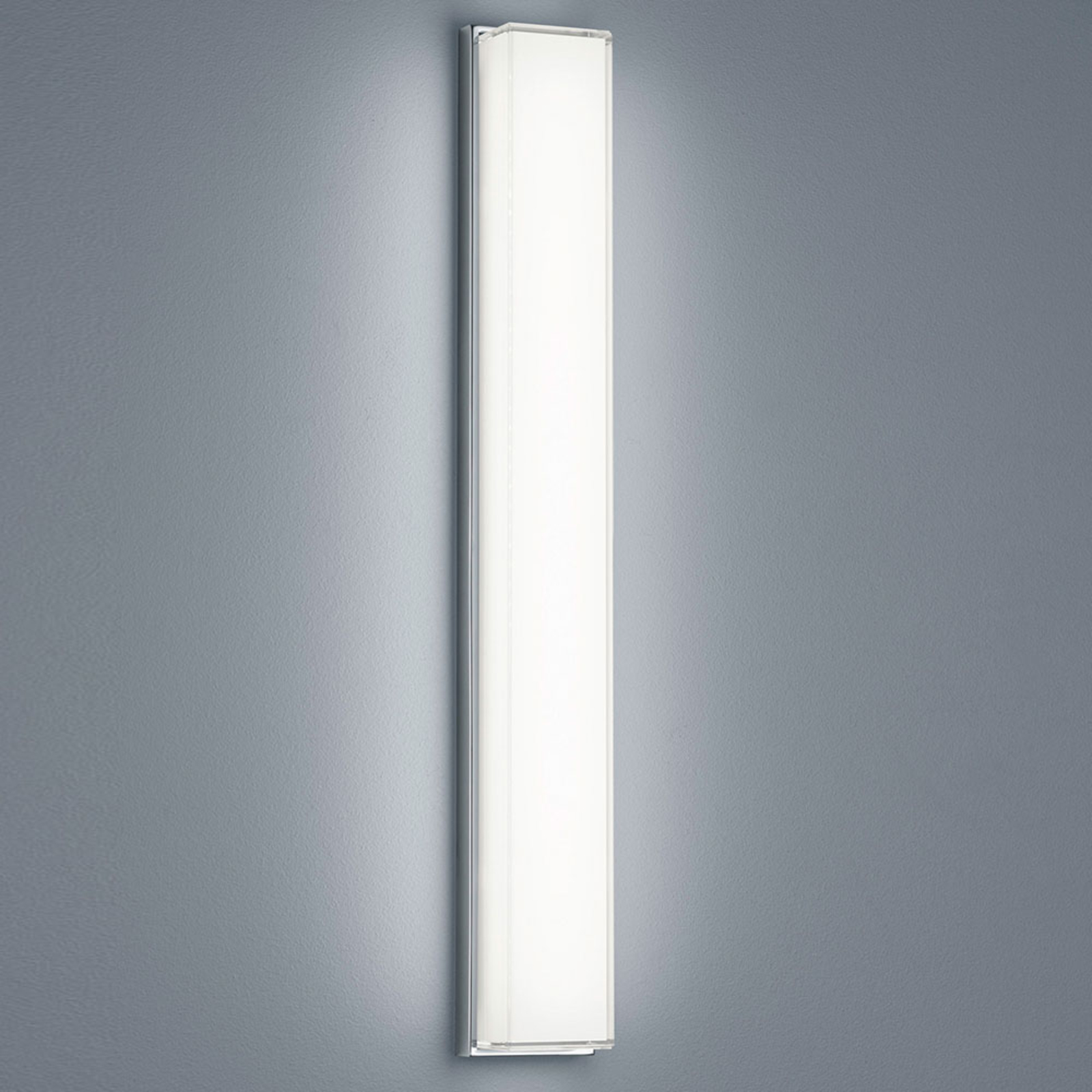 Helestra Cosi LED-Wandleuchte rechteckig chrom