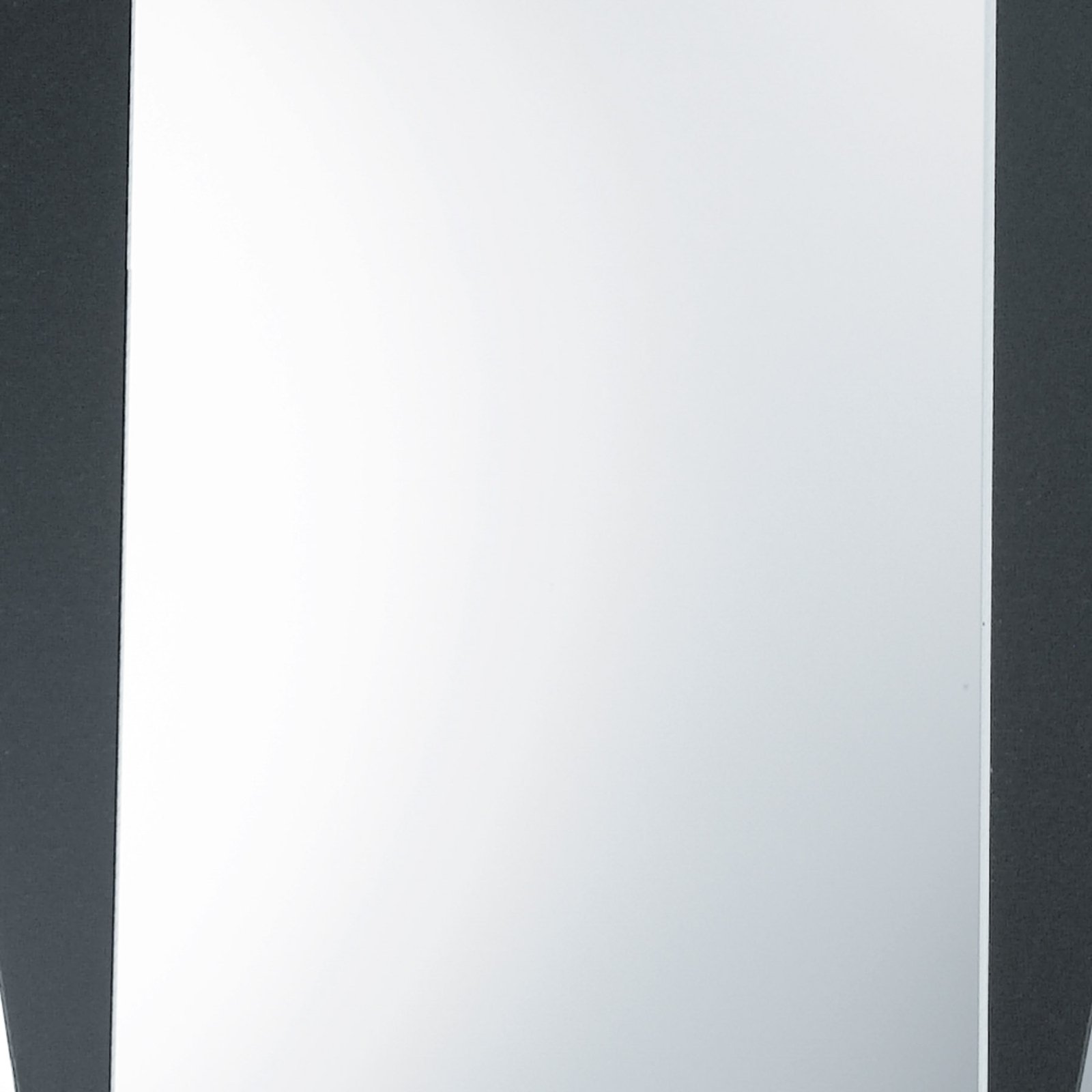 Modern LEWIS mirror-wall light, black