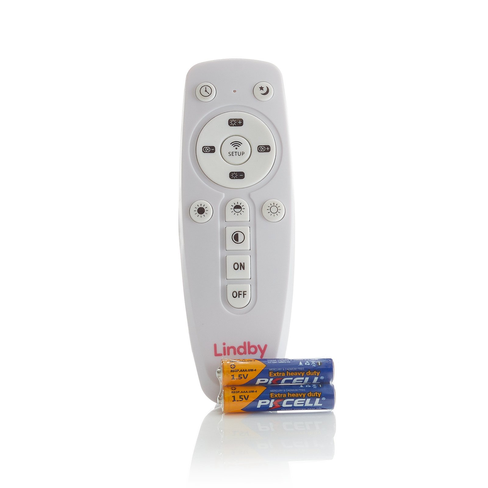 Livel LED taklampa CCT 120x30 Vit/Silver - Lindby