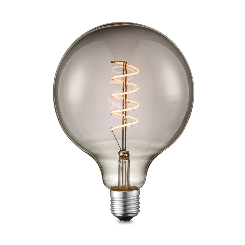 Lucande - Ampoule LED 4W Smoke G125 Dimmable E27