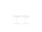 Ripple Champagne Saucers Set of 2 Frosted - Ferm Living