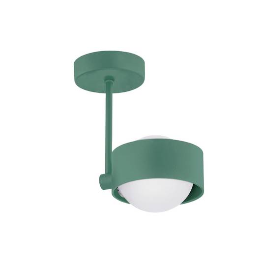 Mado ceiling light, 1bulb, green Lights.co.uk