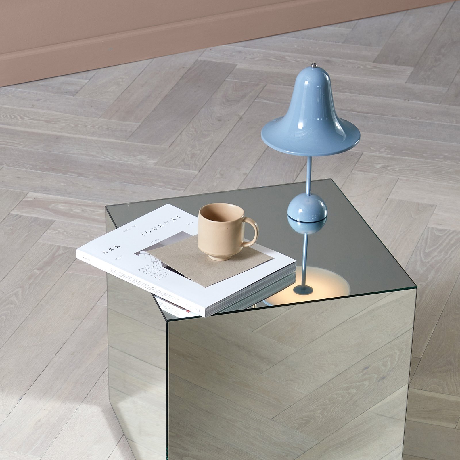 Pantop Portable Stolní Lampa Dusty Blue - Verpan