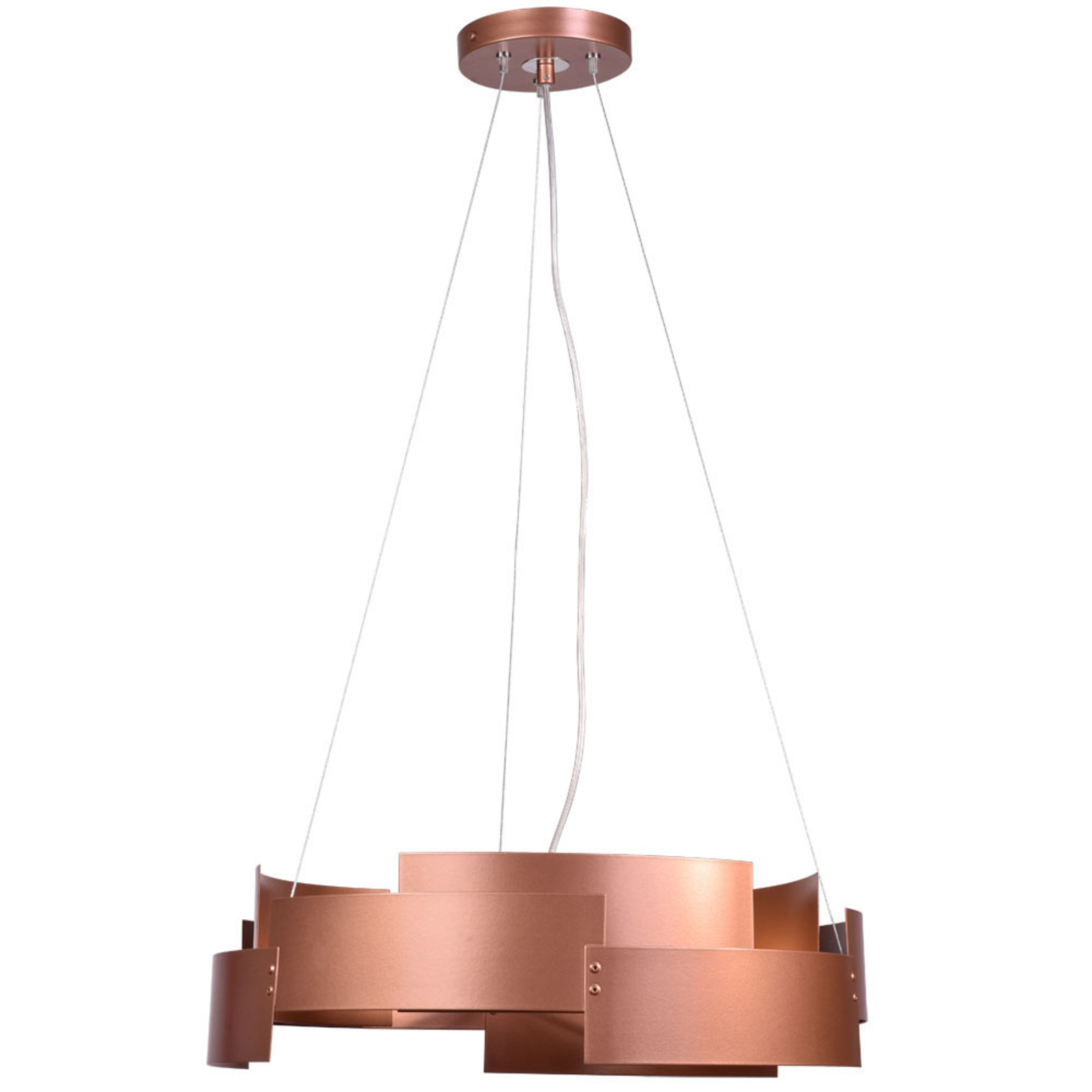 Tori pendant light, copper