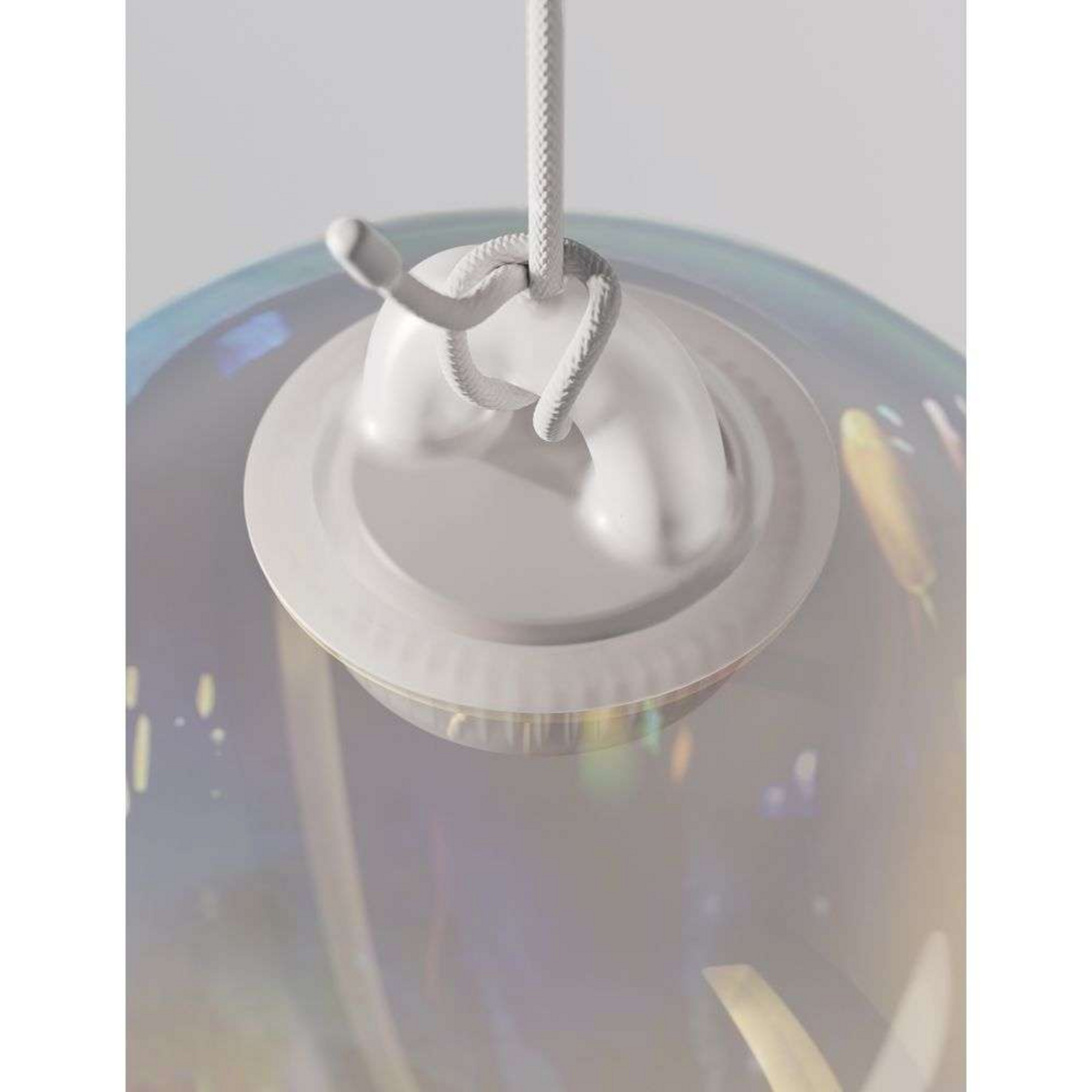 Oblò Pendelleuchte Small 2700K Rainbow/Weiß - Lodes
