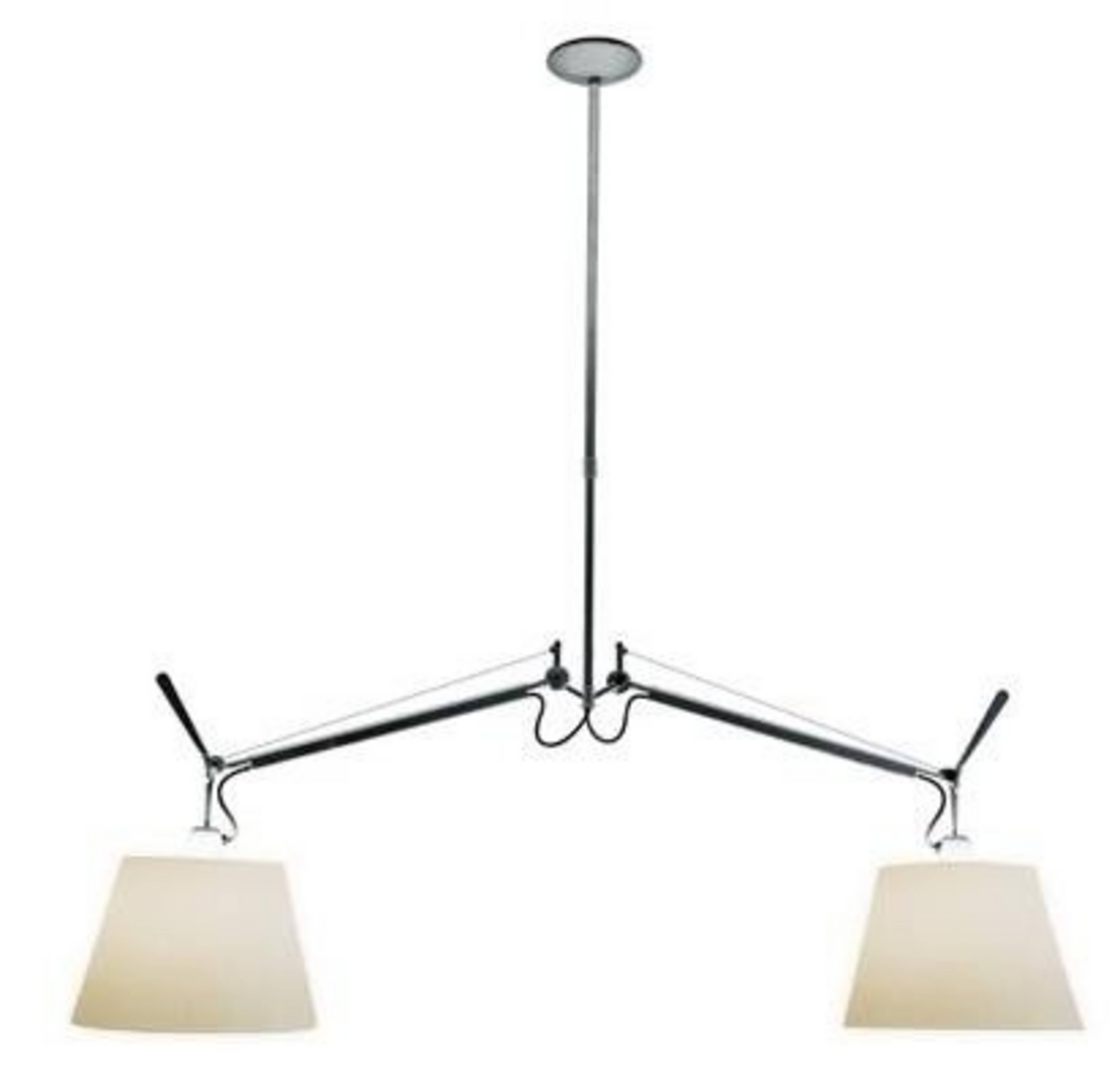 Tolomeo Basculante Pendelleuchte Ø240 Pergament - Artemide