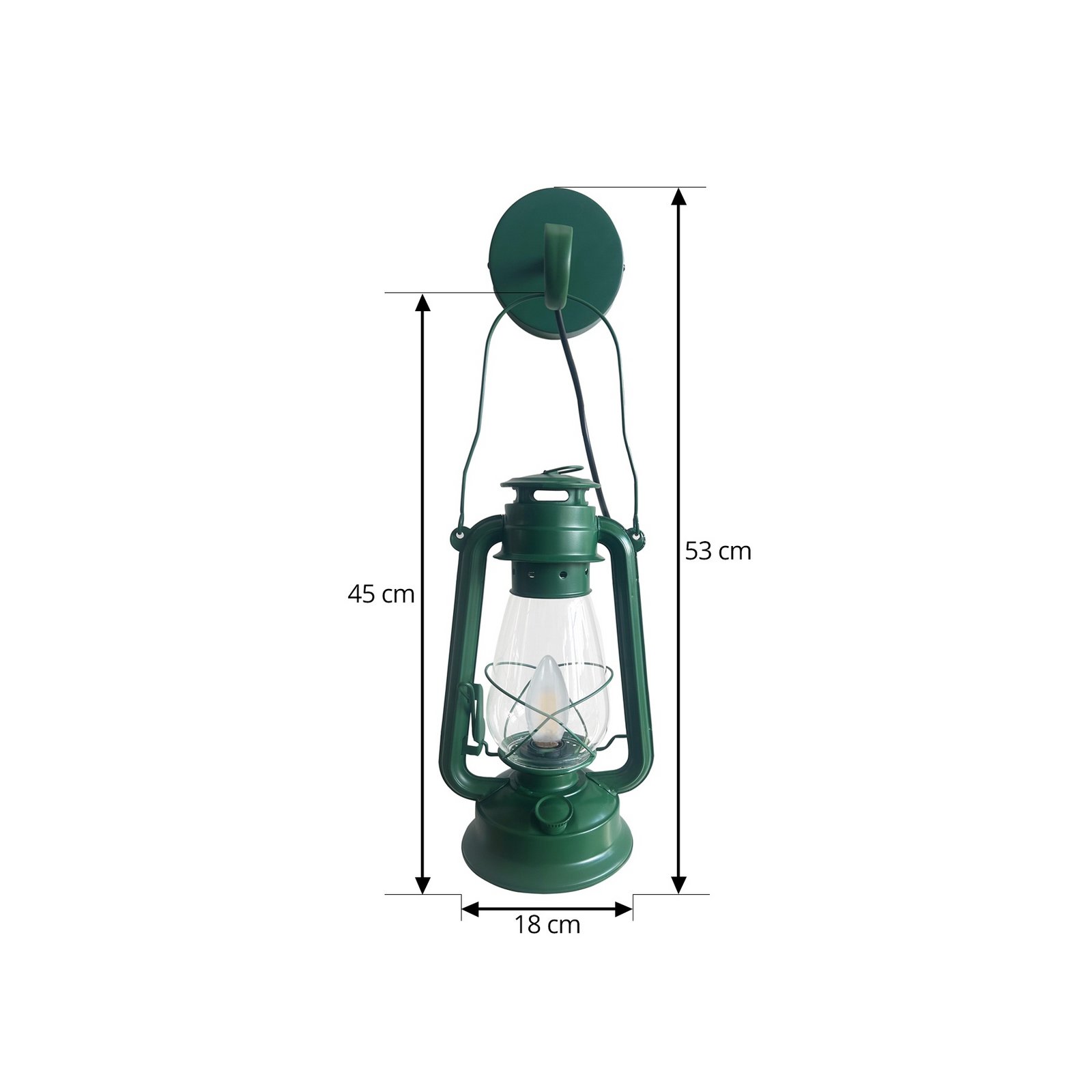 Raisa Applique Murale Vert - Lindby