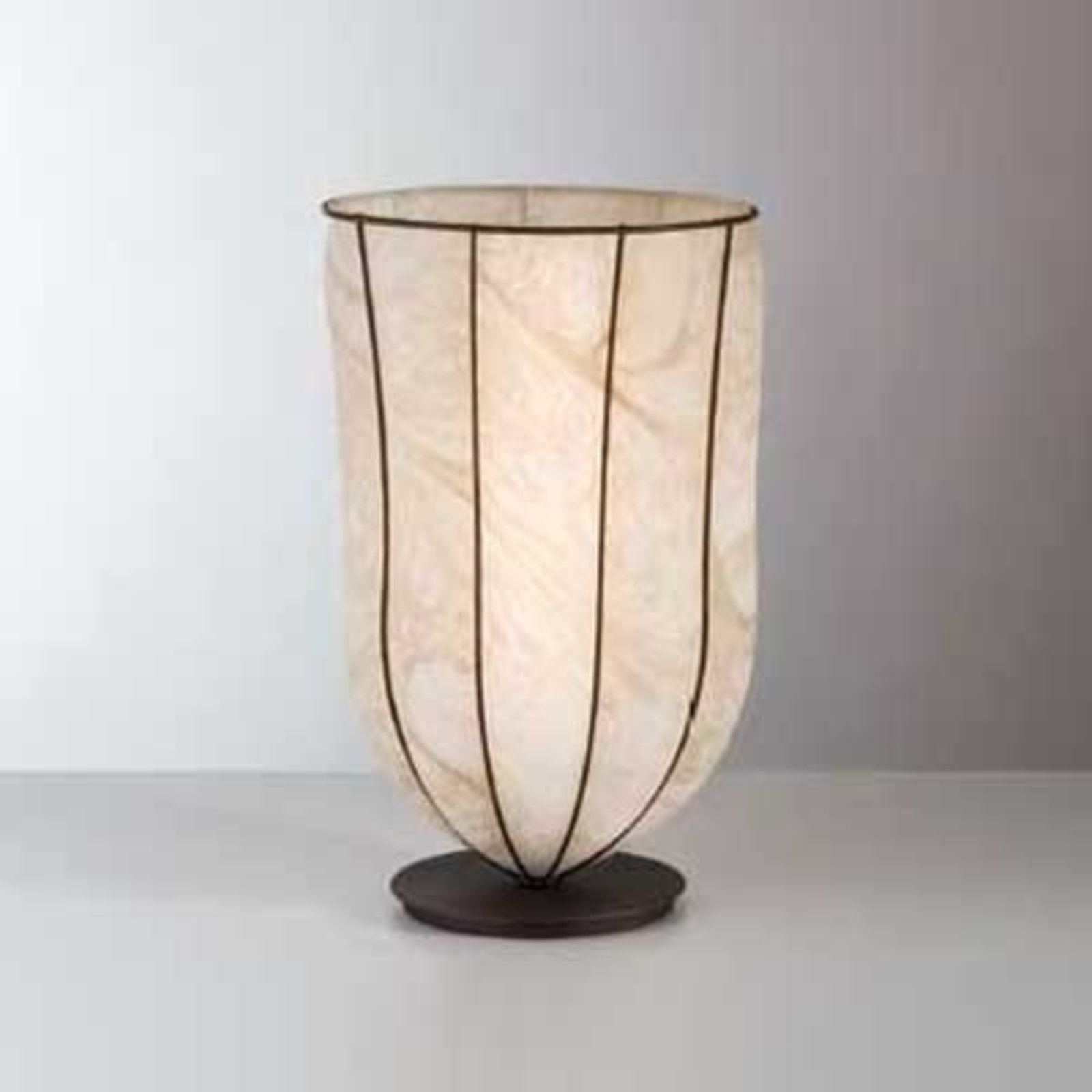 Lámpara de mesa antigua Giara, 32 cm