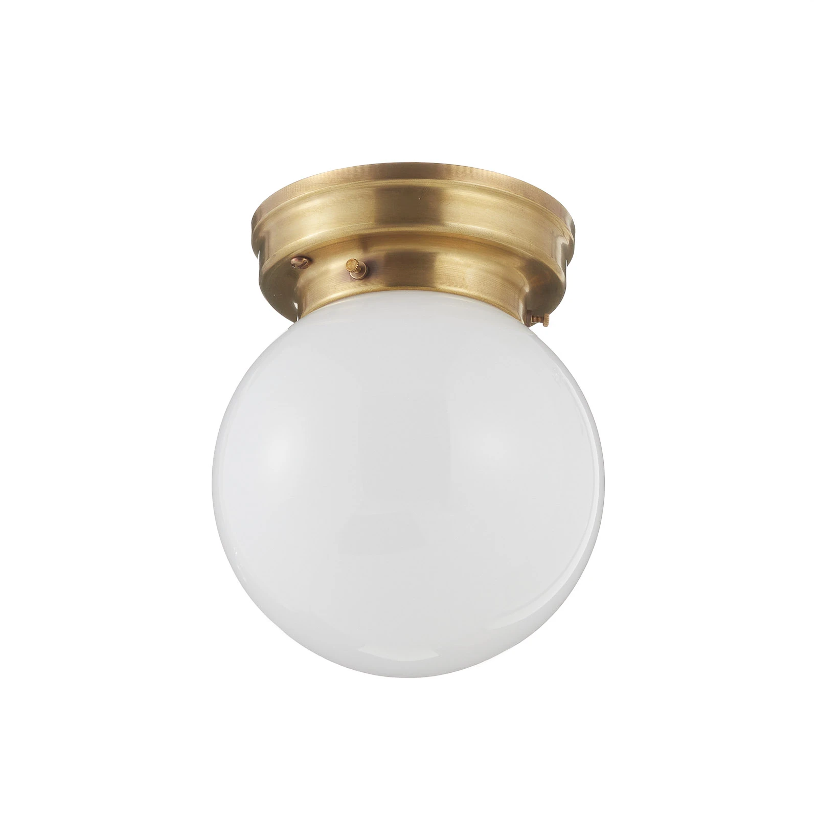 Taklampa D99-115 op B med opal glasskärm