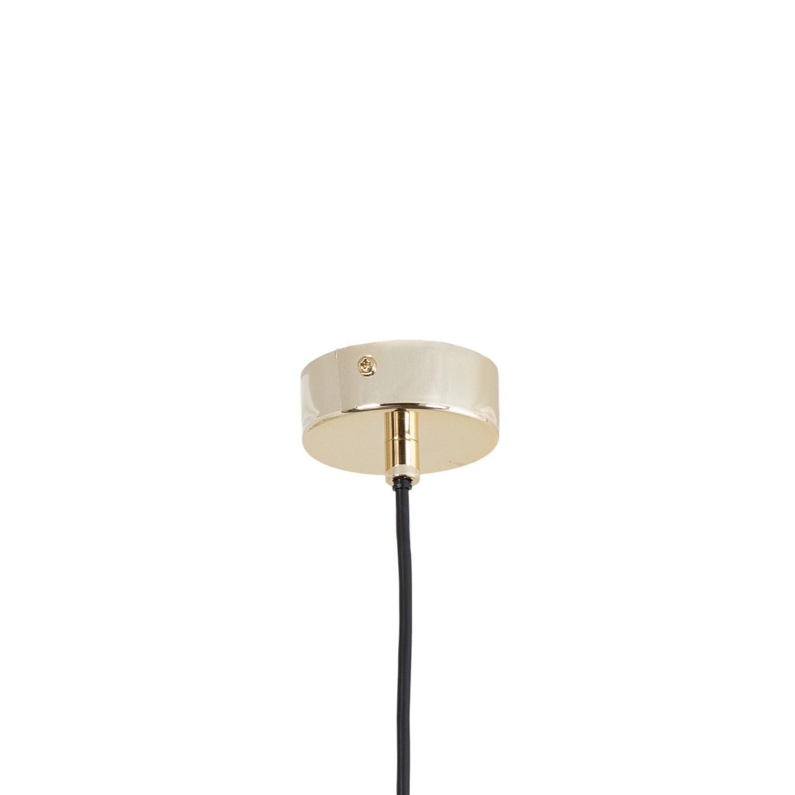 Lampada a sospensione Orino, nero/oro, metallo, GU10