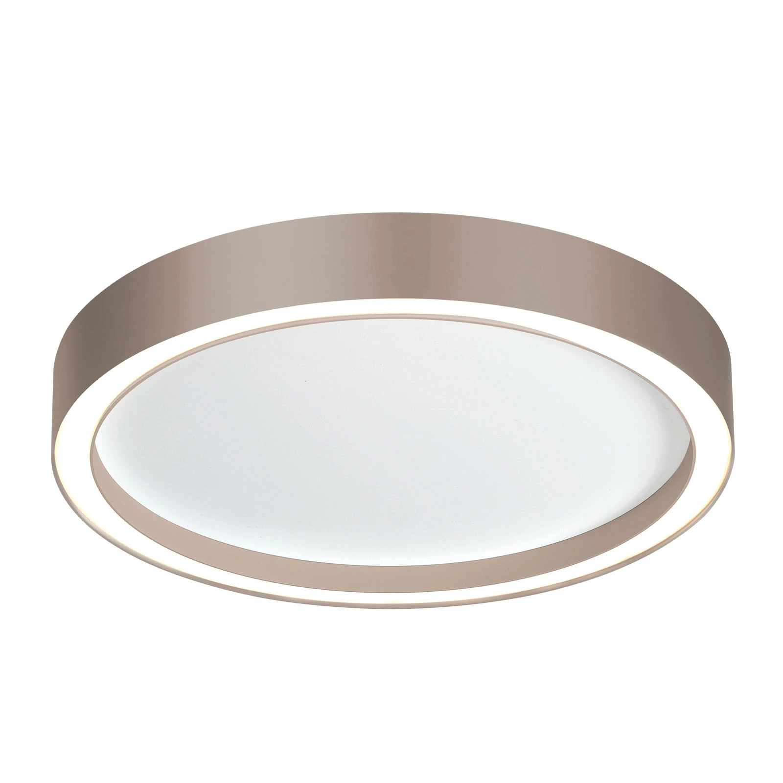 Bopp Aura LED φωτιστικό οροφής Ø 30cm λευκό/ταγρέ