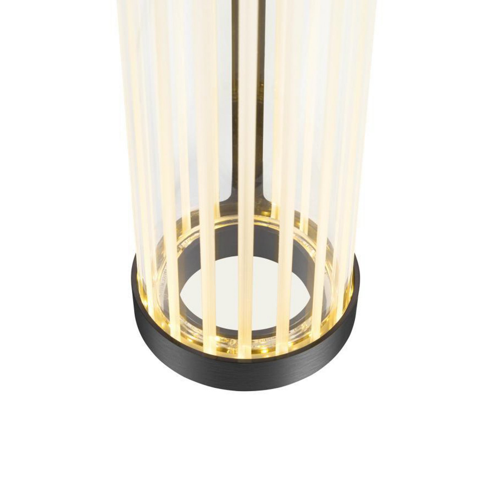 SLV LED wall lamp Quimera, bronze, height 41 cm, CCT