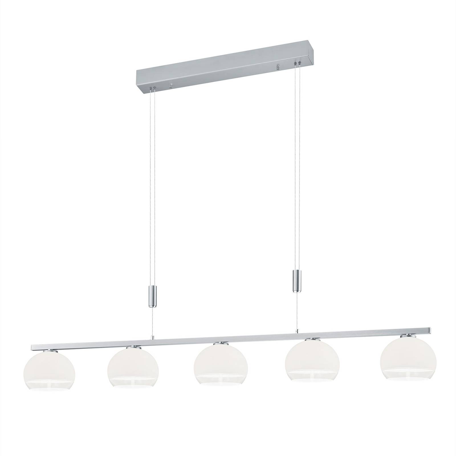 Bopp LED Pendant Light - Living / Dining Room - Hanging Light - dimmable - Modern - Silver