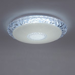 Lucca LED ceiling light, RGB/CCT, remote control