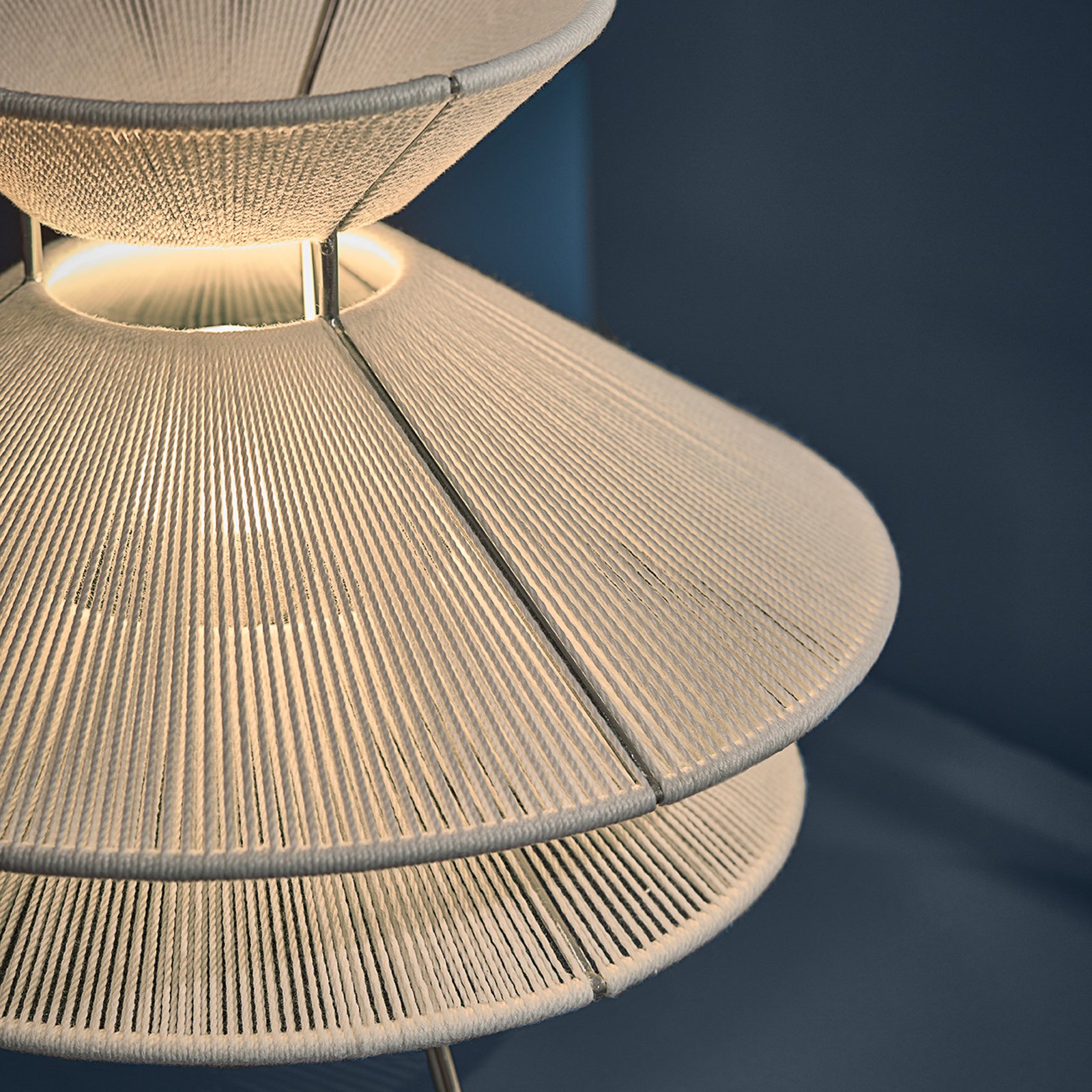 Kiku Stolní Lampa Ø35,5 Bílá - Frandsen