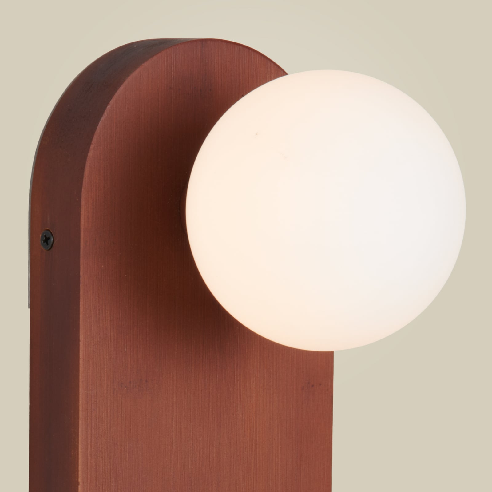 GOOD & MOJO applique Java, marrone, vetro/bambù, spina