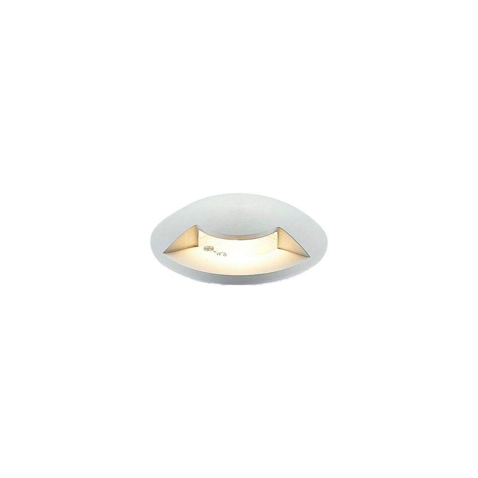 Milara Recessed Ground Spot IP67 Titanium - Lucande