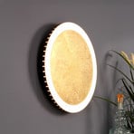 LED стенна лампа Луна Ø 40 cm, златна