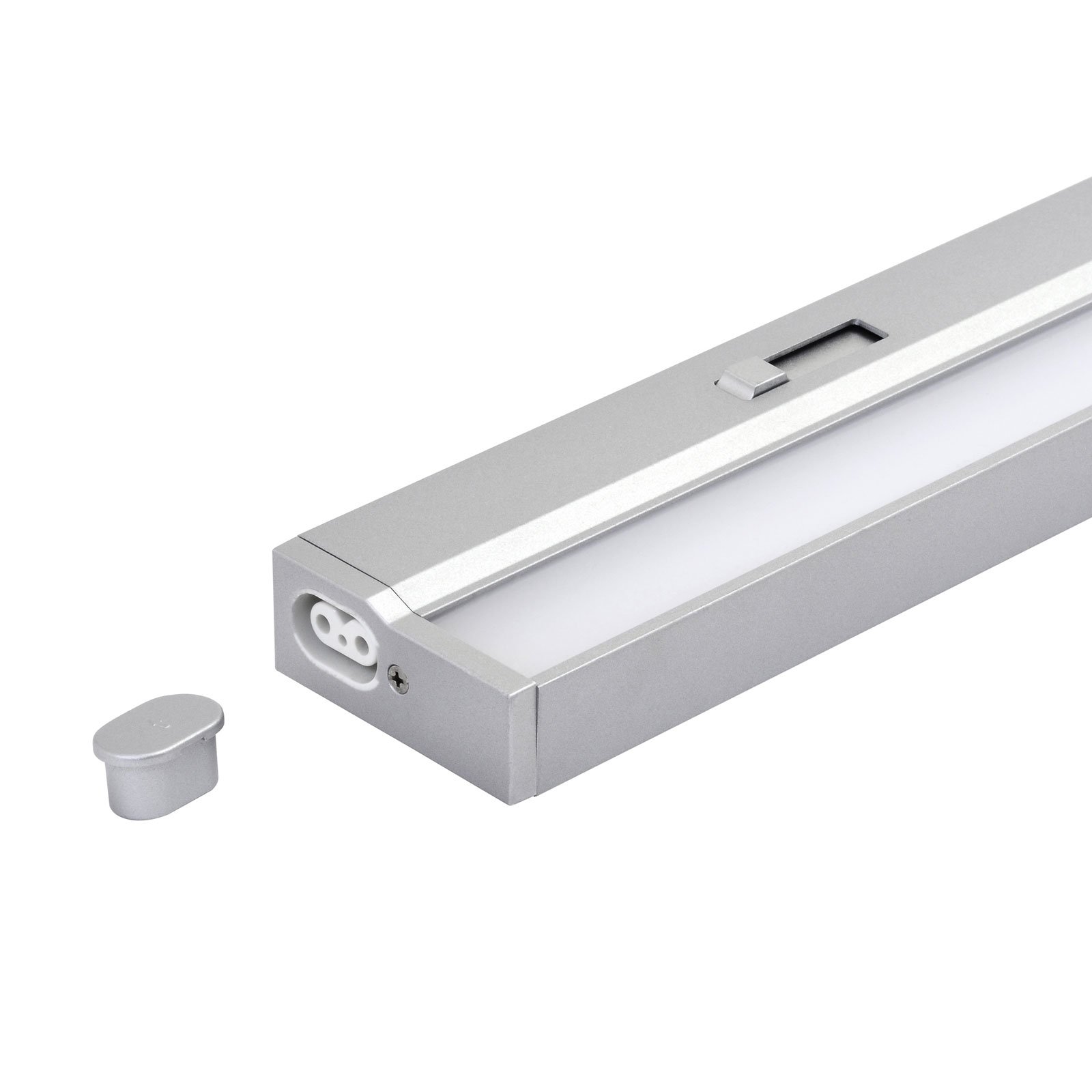 LED-møbellampe Conero DIM Euro-plugg 40 cm grå