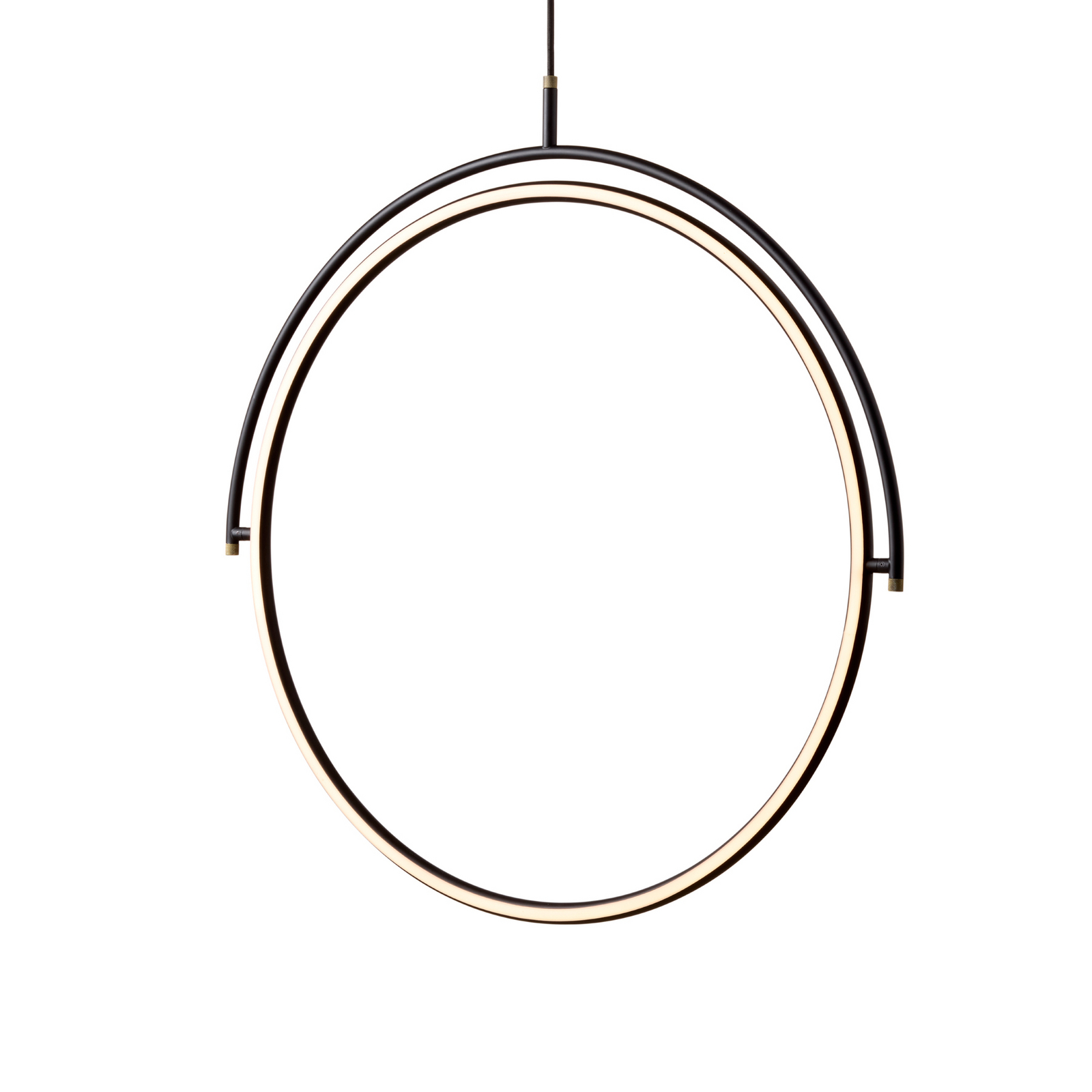 TILT LED hanglamp, Ø 60 cm, zwart, stepdim - Halo Design