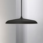 Artist LED pendant light, Ø 25cm, black