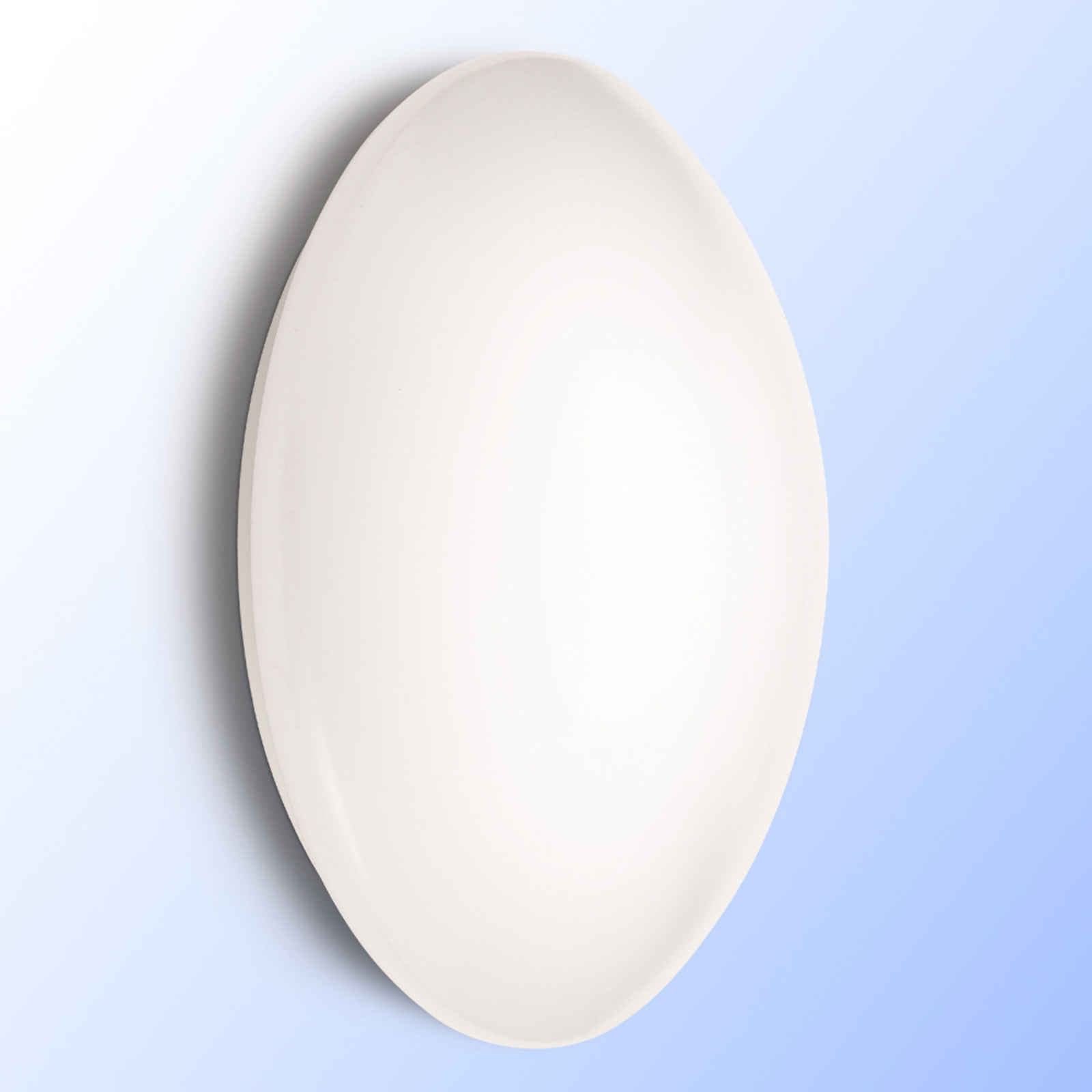 Philips Suede - round LED wall light, Ø 28 cm