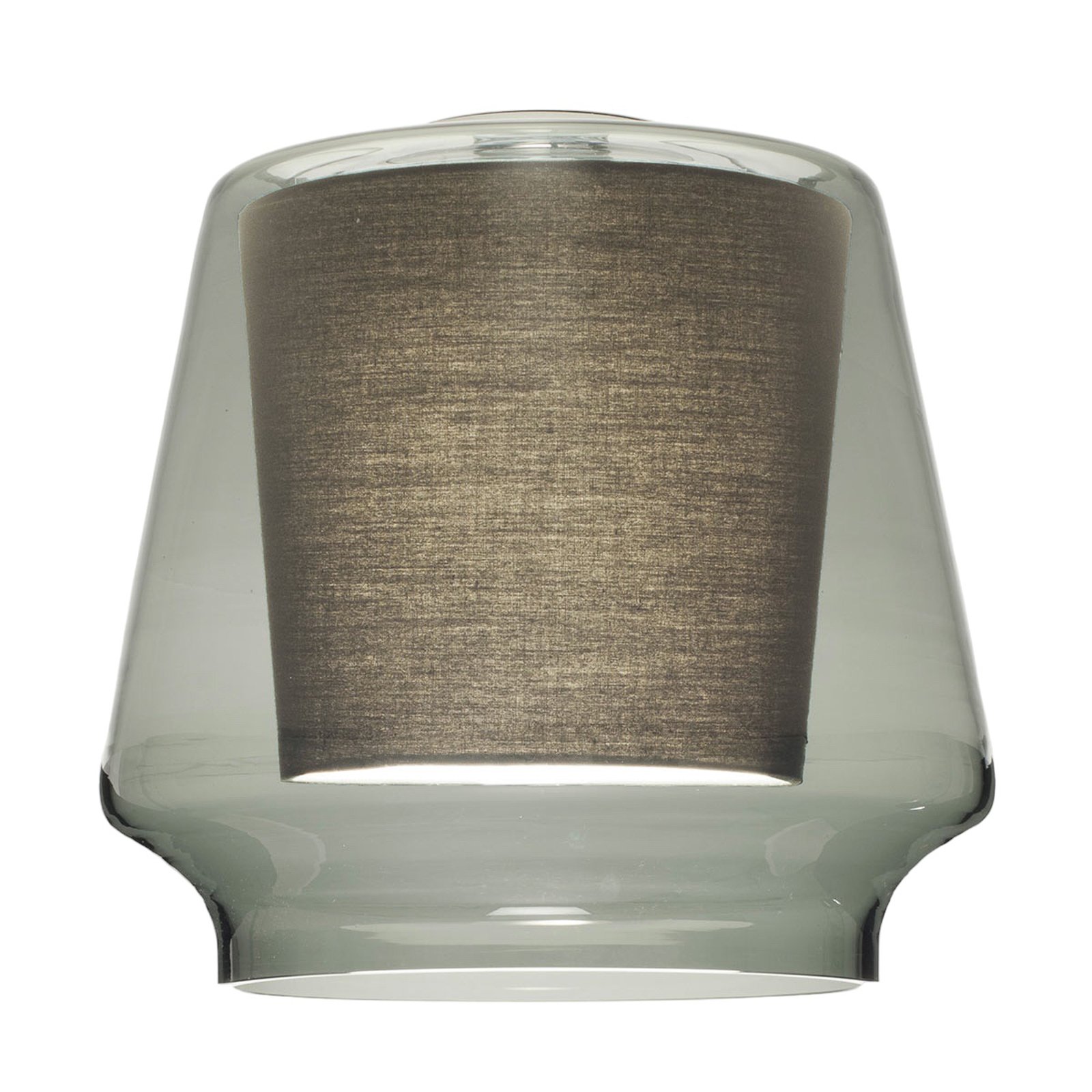 Casablanca Aleve ceiling light, smoke, anthracite