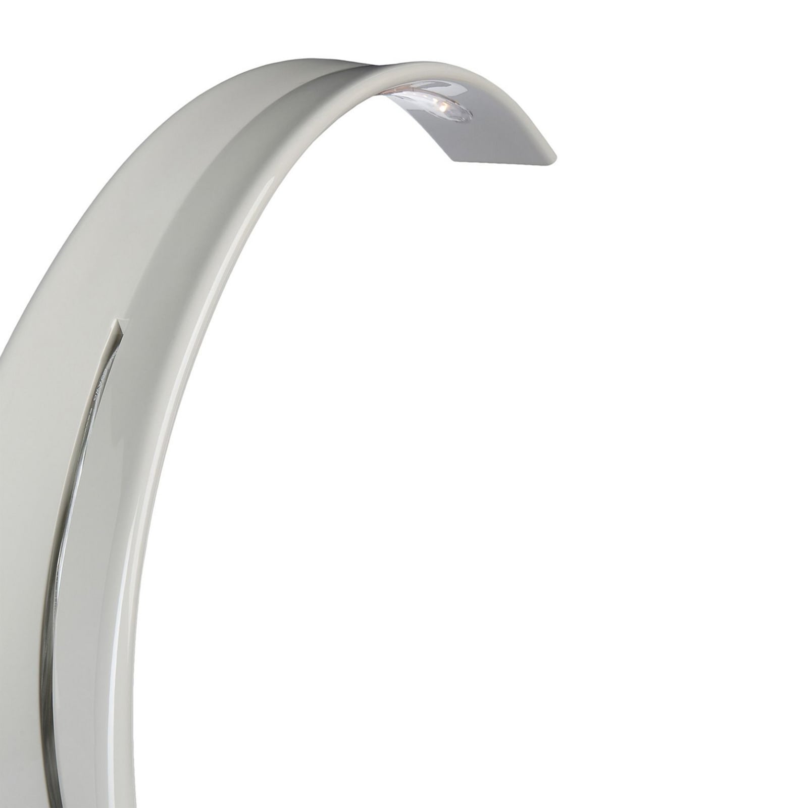 LED-Tischlampe Taj Mini, grau, 32 cm, Kunststoff - Kartell