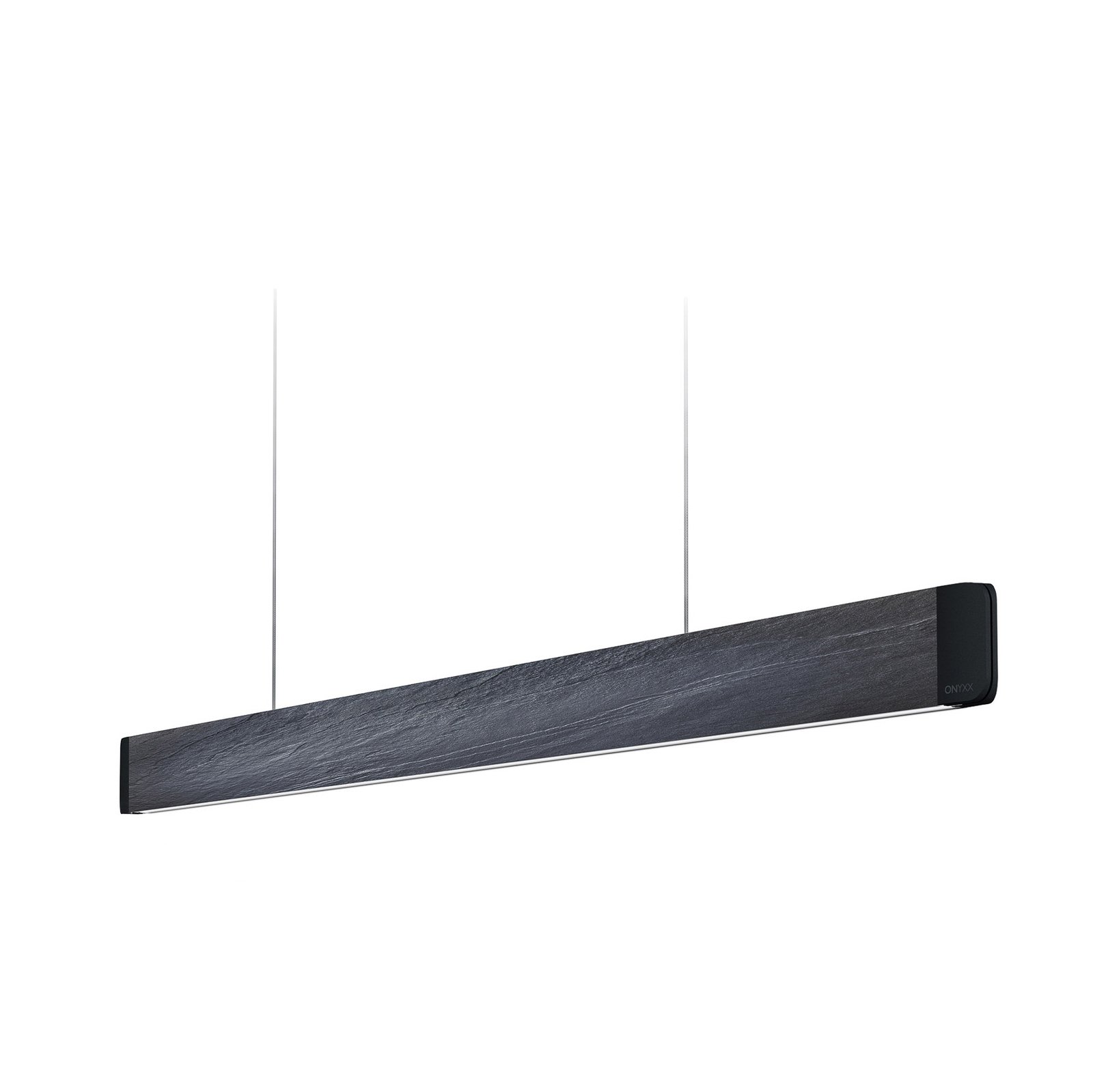 GRIMMEISEN Onyxx Linea Pro hanglamp leisteen/zwart